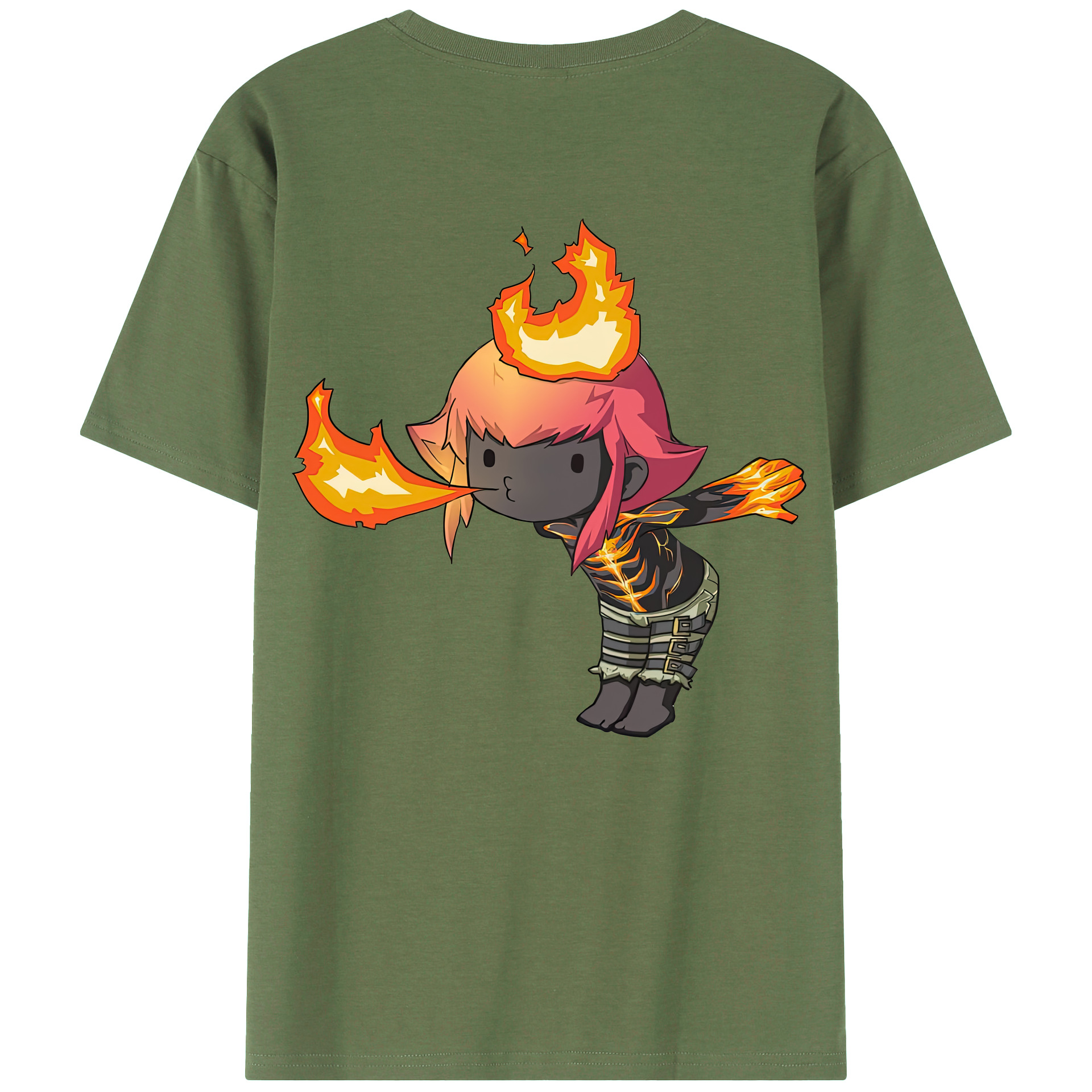 （画像用） リーグ・オブ・レジェンド League of Legends LOL 綿100％ メンズ半袖Tシャツ（バックプリント） 通気性